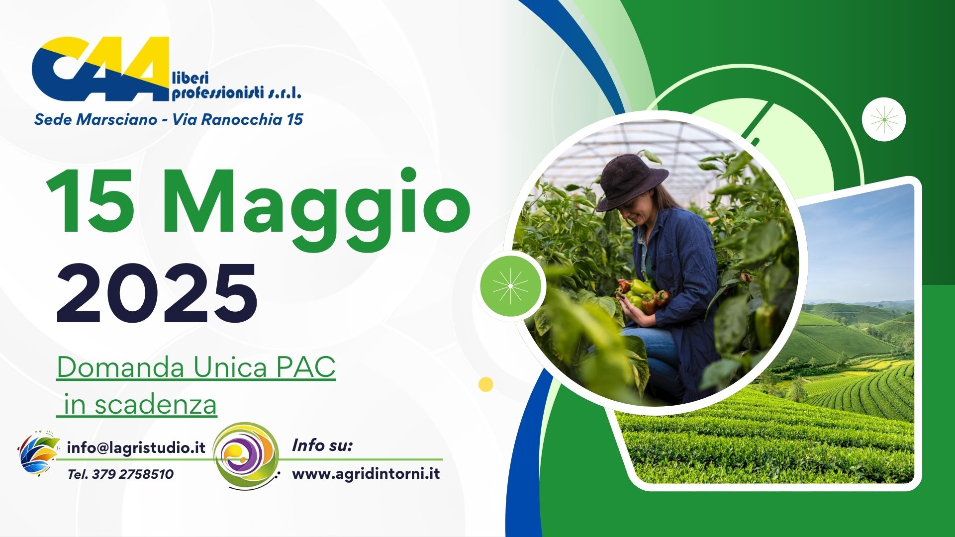 Proroga 16 Giugno 2025 Domanda Unica PAC 2025 e misure a superficie